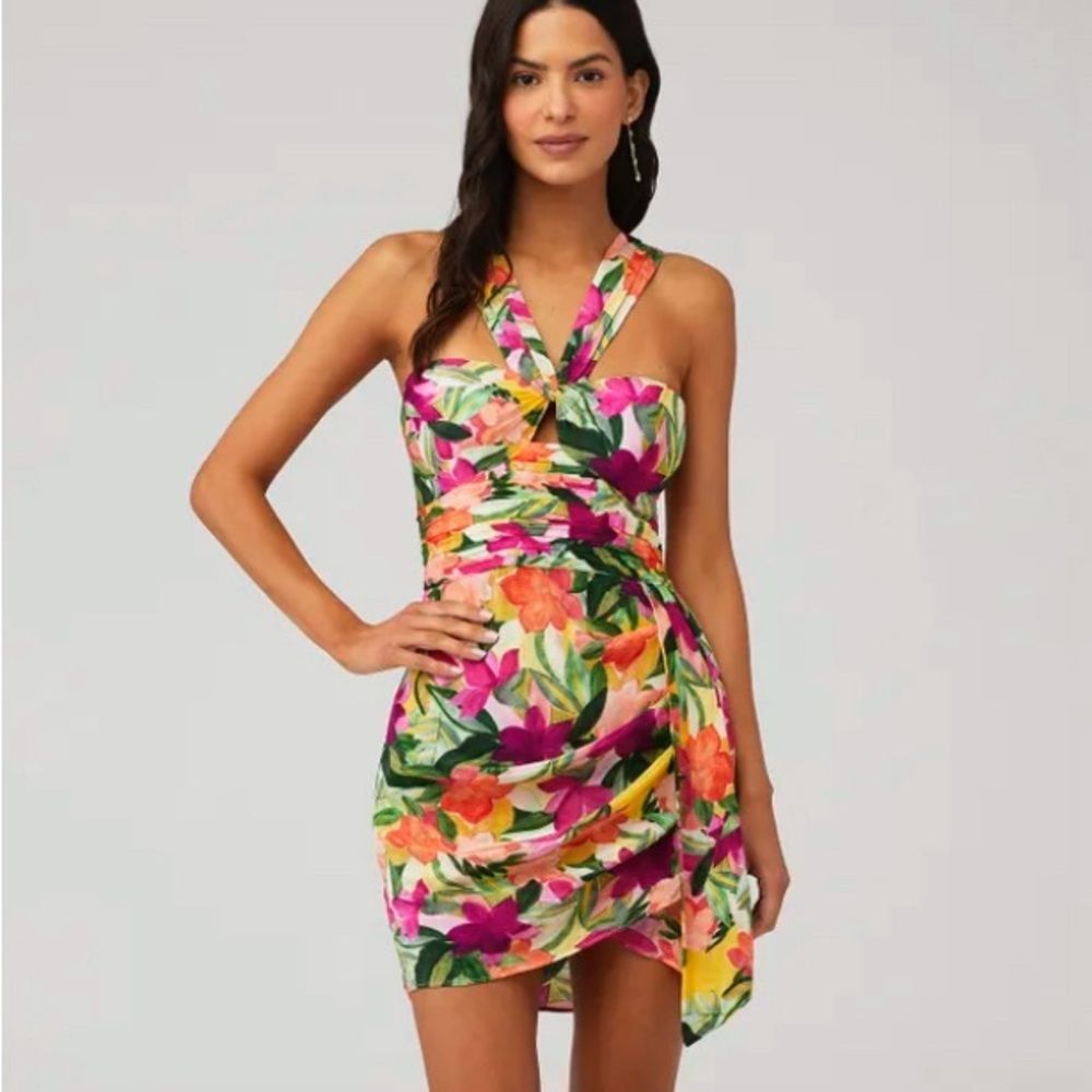 SAYLOR Clark Mini Dress in Multi
